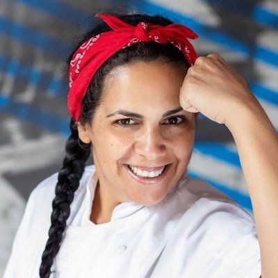 Chef Einat Admony, chef, restaurateur, author, and comedian featured on Food Network, James Beard Semifinalist